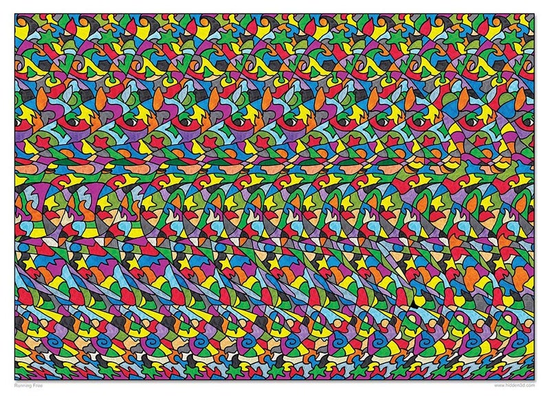 hidden-3d Set of Six Stereogram Posters - Image 3